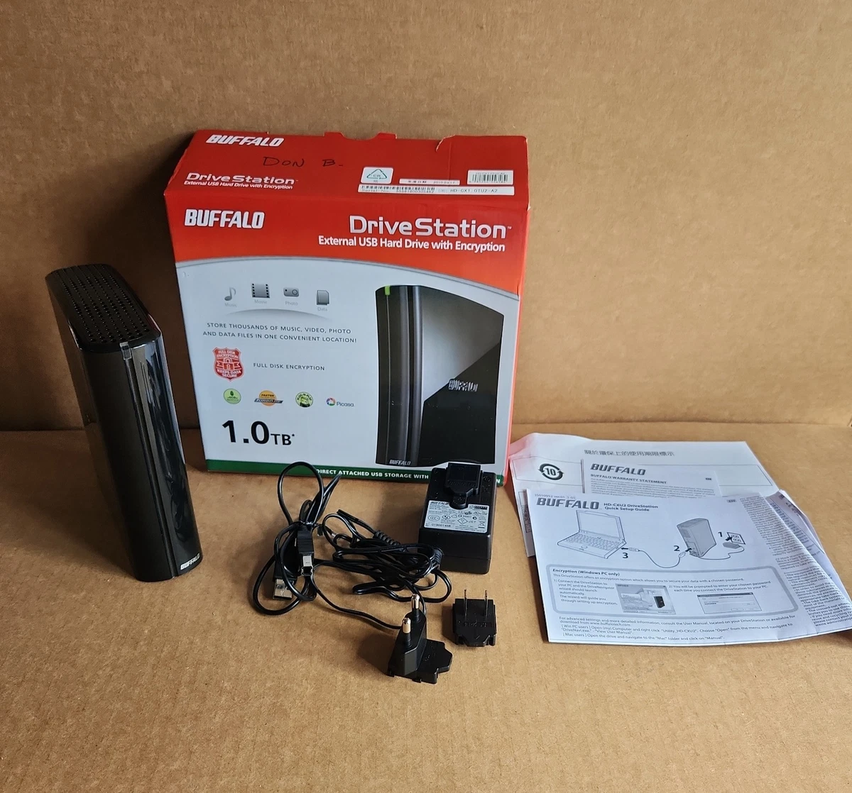 Buffalo Technology 1 TB External Hard Disk Drives for sale | eBay