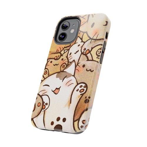 Cute Cat Phone Case, Durable Tough Cover - 第 61/108 張圖片