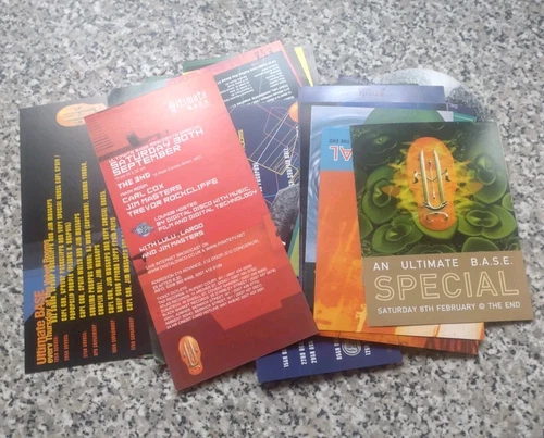 Carl Cox - Ultimate Bass - Rave Flyers Full Colour