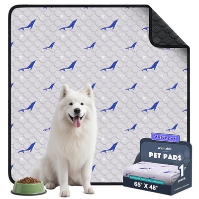Washable Pee Pads for Dogs, 1 Pack Puppy Pads, Super Absorbent & Leakproof wi...