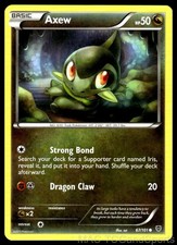 Axew 67/101 Plasma Blast Pokemon TCG LP