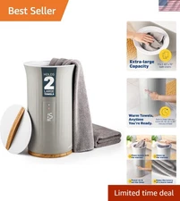 Oversized Towel Heater with Adjustable Timer and Safety Features – 40” x 70”