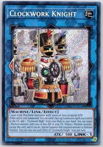 Clockwork Knight - RA05-EN058 - Secret Rare - 1st Edition - Rarity Collection 5