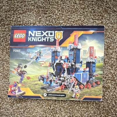 Knights セット LEGO The Fortrex 70317 NEXO KNIGHTS Complete Set 1140 Pieces