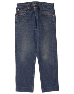 Levi's Herren 521 Tapered Jeans W34 L28 Blau Baumwolle AJ03