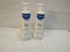Mustela Gentle Cleansing Gel Normal Skin Hair Body 25.35oz/750ml Lot of 2
