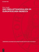 Die Freiluftanomalien Im EuropäIschen Bereich Kurt Arnold