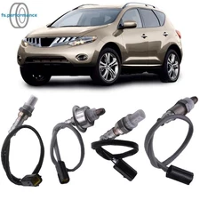 4X Oxygen Sensor Upstream+Downstream Sensor For 2009-2010 Nissan Murano 3.5L V6