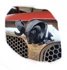2nd Gen Grill Nose Ram Head Badge Ornament Emblem Fits Ram Universal Truck 2nd Gen Grill Nose Ram Head Badge Ornament Emblem Fits Ram Universal Truck