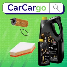 SERVICE KIT FOR BMW 3 Series 320d Diesel 2004-2013 OIL AIR Engine Oil 5W-30 6L