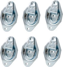 6 Pack Recessed D-ring Tie Down Anchors 1200 Lb Capacity Heavy Duty Truck Bed