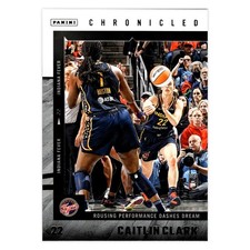 Caitlin Clark 2025 Panini Chronicled #38 Indiana Fever