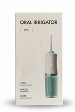 Portable Water Dental Flosser Oral Irrigator 4 Jet Tip 220ml 3 Modes Teeth Clean