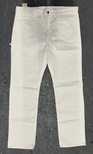 Vintage NOS Lee Riders Mens White Jeans Size 40 x 34 Made in USA DEADSTOCK