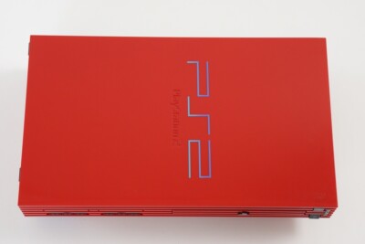 PS2 European Automobile Color Collection Super Red Console Tested