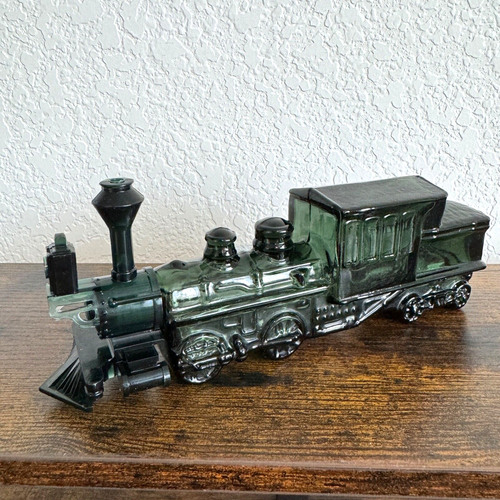 Decanter bottiglie treno espresso Centennial Avon Golden Express +_Lotto di 2 vuoti - Foto 11 di 19
