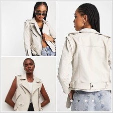 All Saints Leather 2 In 1 Jacket Morgan Rpr 399