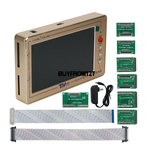 TV160 Mainboard Tester LCD Display Vbyone LVDS to HDMI Converter+7 Adapter Board - Afbeelding 4 van 11