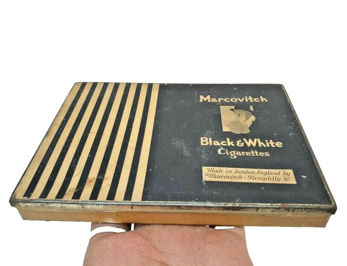 malchitti cigarettes vintage M. MELACHRINO & CO. EGYPTIAN empty box Muratti Mexico W1 01 |