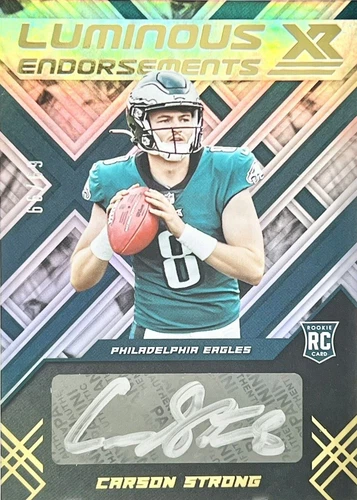 2022 Panini XR Carson Strong #LUM-CS