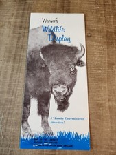 Vintage Travel Brochure Warnes Wildlife Display Rapid City South Dakota Taxiderm