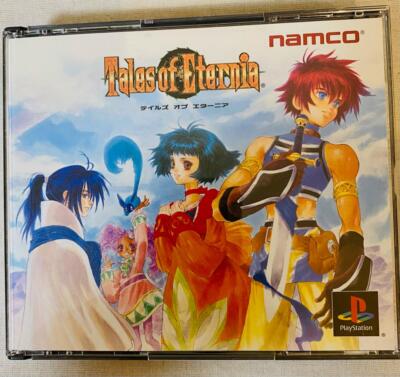 Used Namco 2000 Tales of Eternal Sony PlayStation 1 Role Playing Japanese Retro 