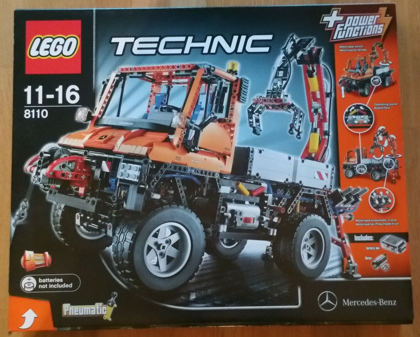 LEGO Mercedes-Benz Unimog U 400 Technic (8110) online kaufen | eBay