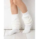 E.G. Smith Women's Loose Socks 60cm White 24-27cm EGL500100 From Japan