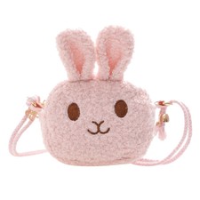 1PC Cartoon Cross Body Bag Storage Pouch Cartoon Shoulder Bags Plush Girl Bag
