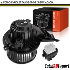 HVAC Heater Blower Motor & Resistor Kit for Chevrolet Tahoe Buick Cadillac GMC