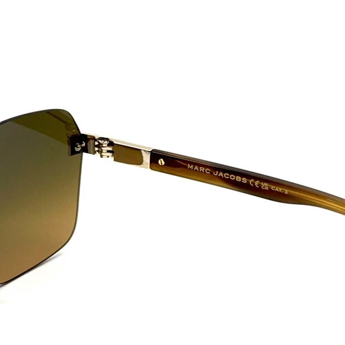 Neu Marc Jacobs MARC713/S 0EX4 SE Sonnenbrille goldfarben/braunes Gestell grün/braun Farbverlauf - Bild 8 von 10