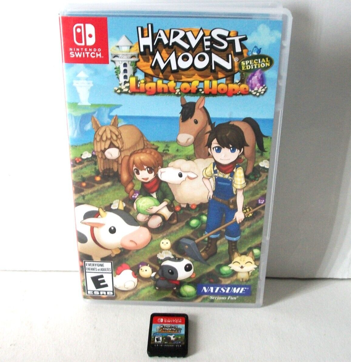 Harvest Moon Light of Hope Nintendo Switch Game Farm Simulation Special  Edition