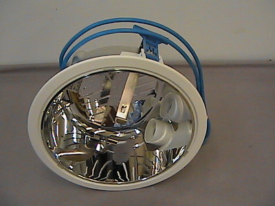 Duralamp Recessed Ceiling light fixture 2x E27 lamp base