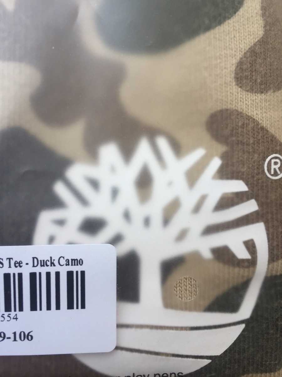 【Haru 】KITH x Timberland L/S Tee Kith x Timberland Classic L/S Tee Duck Camo NWT Sz S | eBay