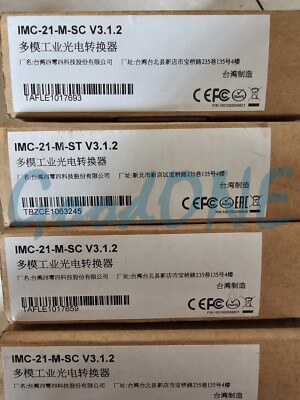 1PC NEW MOXA IMC-21-M-SC Industrial Photoelectric Converter