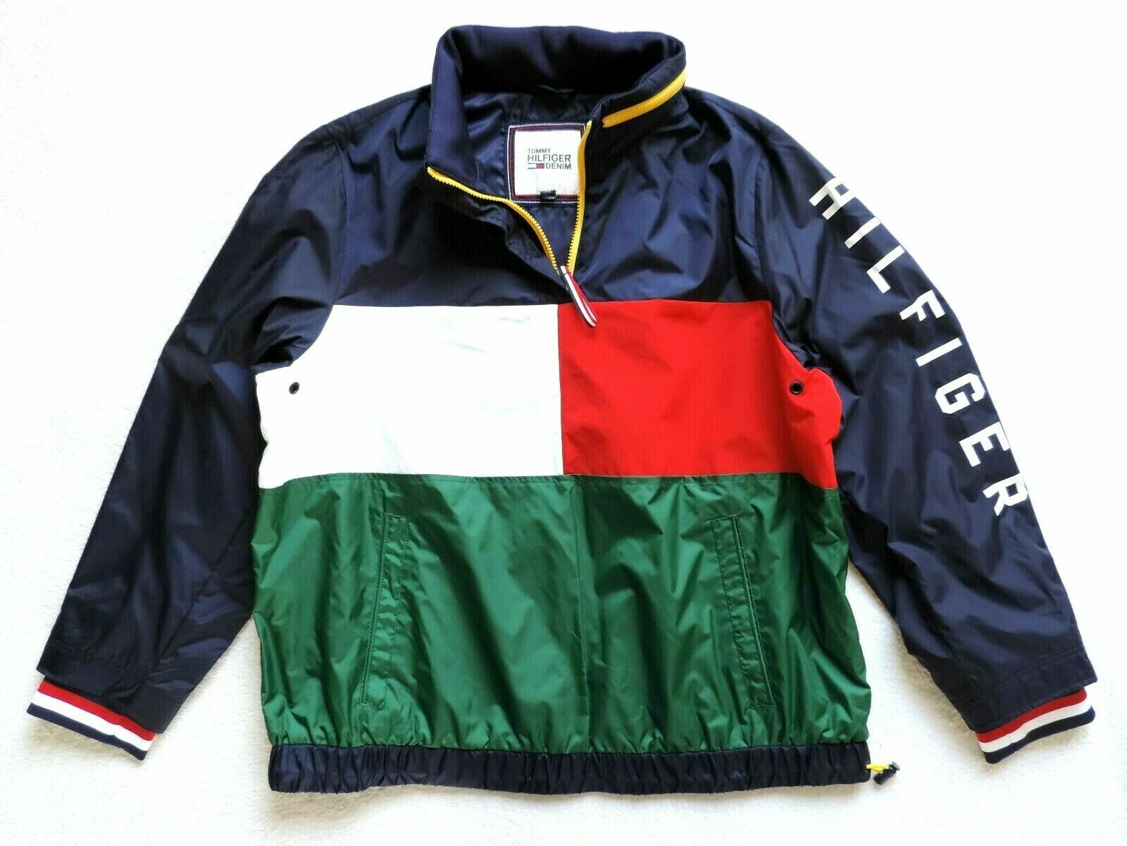 HALF-ZIP WINDBREAKER PULLOVER JACKET 