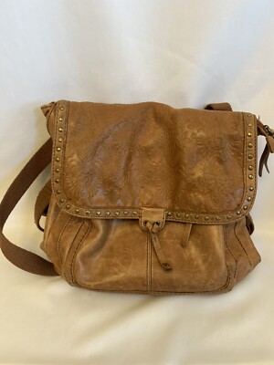 The Sak Brown Leather Convertible Backpack Medium Shoulder Bag Patina The Sak Shoulder Bag Convertible Bags & Handbags for Women  main image 3