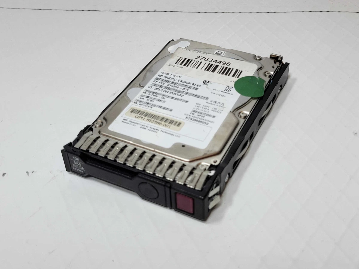 HP SAS 300GB 10K HDD 4台セット 動作確認済 サーバー用 HP SAS 10000RPM 300GB Internal Hard Disk Drives for sale | eBay