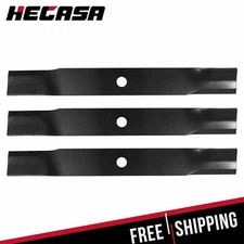 3 Blades For John Deere #M128485 #M131958 #M144196 #M163983 #TCU15881 60" Cut