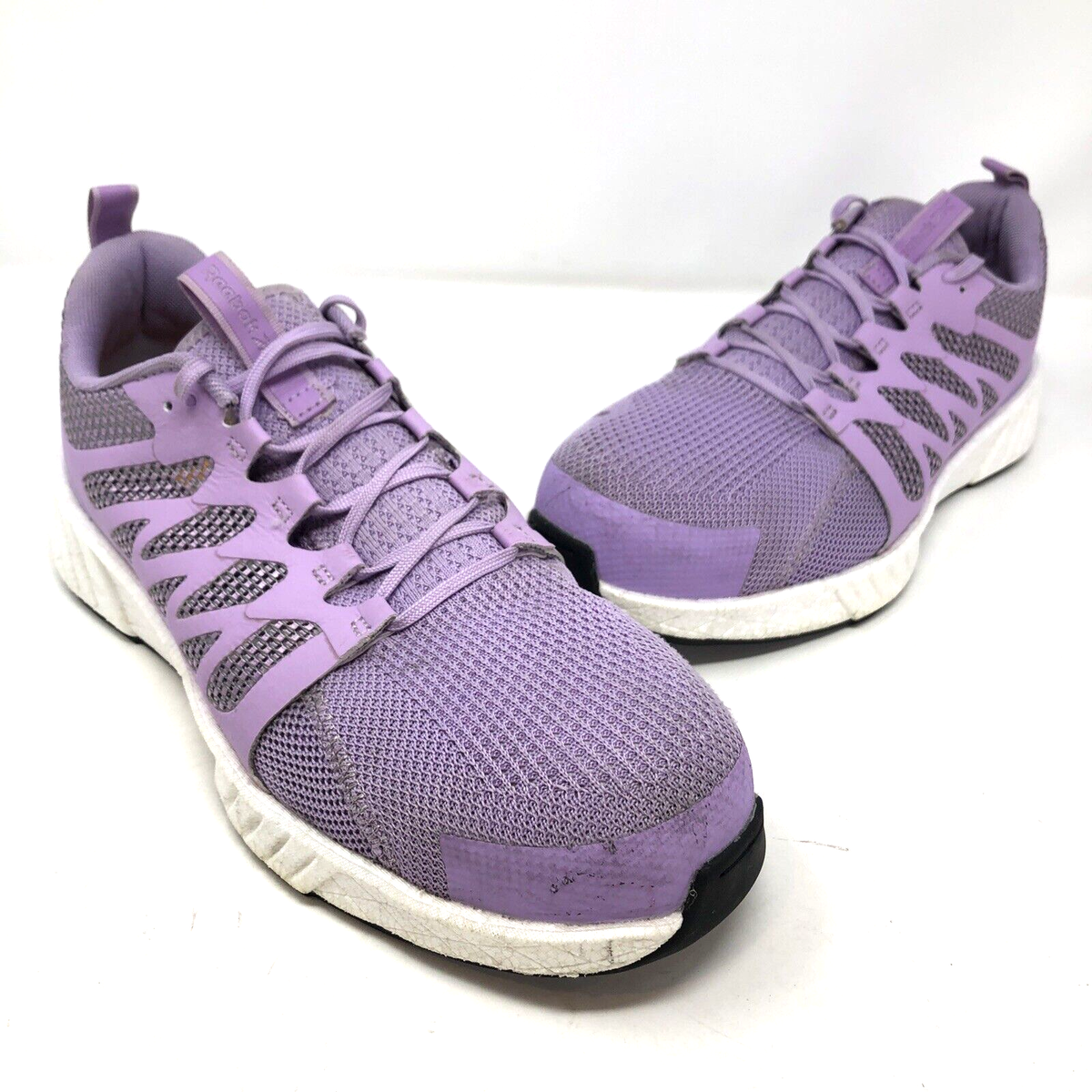 Reebok Shoes Womens 11M Purple Fusion Flexweave Safety Toe