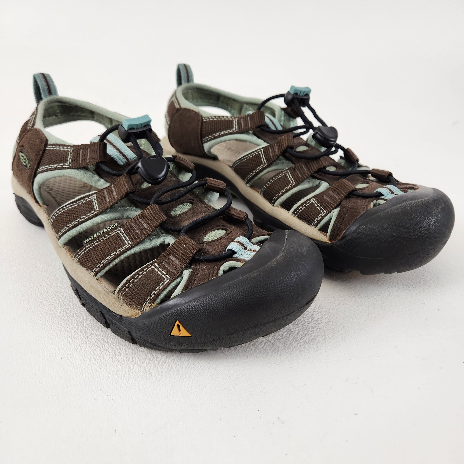 KEEN Sandali donna 8 Newport H2 510230 marrone chiaro blu scarpe da trekking