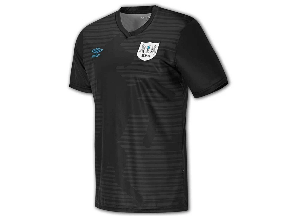 Umbro Botswana Camiseta Negro Bfa 3rd Camiseta Cebras Fan Jersey GR.M-XXL - Imagen 2 de 3