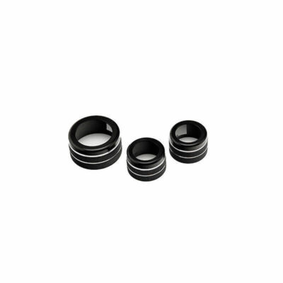 For Buick Lacrosse 2017-2019 Black Alloy Air Conditioning Button Control Ring