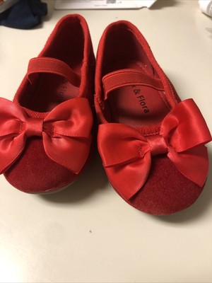 baby girl red shoes size 5
