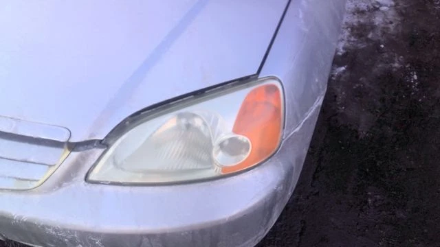 Б/у левая фара в сборе подходит для: 2002 Honda Civic Sdn левый класс C - Изображение 3 из 4