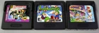 (3) Sega Game Gear Games - Streets of Rage 2 / Lemmings / Sonic 2
