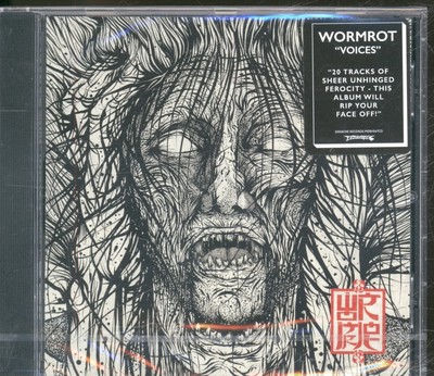 Wormrot Voices CD Earache 2016 Sealed - Has info sticker on front MOSH567CD