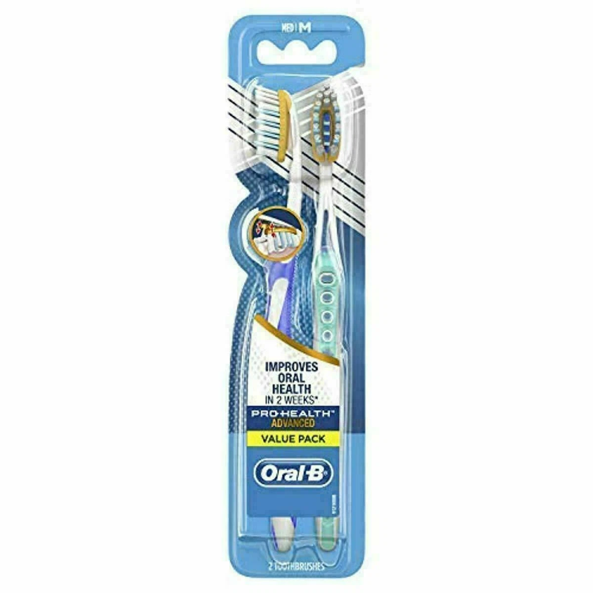 Oral B Pro Health Clinical Pro Flex Toothbrush Flexing Sides 40M