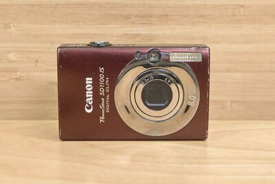 Canon PowerShot SD1100 IS Digital Camera, FOR PARTS OR REPAIR