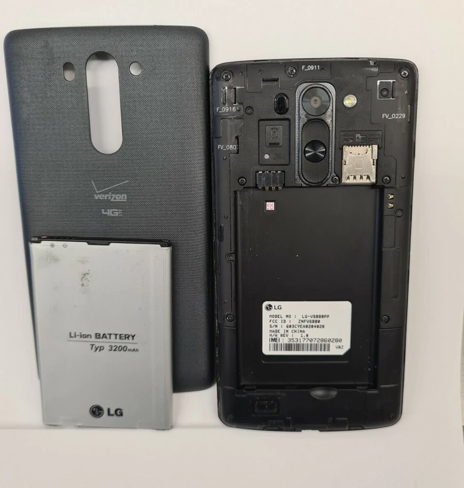 Google locked LG VS880 G Vista 5.7 in 8GB Verizon Network looks good can't activ - Image 4 of 4